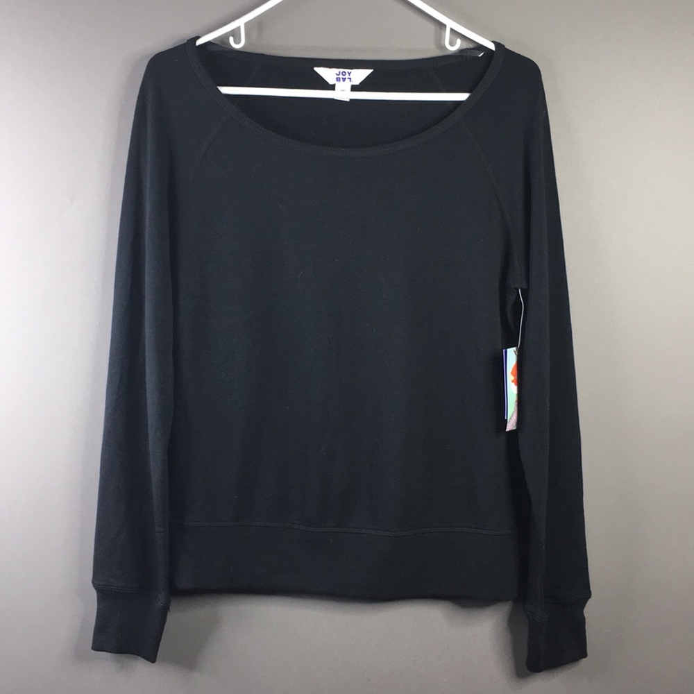 🐙 Joy Lab Black Pullover Sweatshirt
